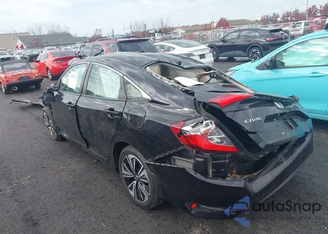 2017 Honda Civic Ex-T from USA, damaged, VIN 2HGFC1F32HH658016